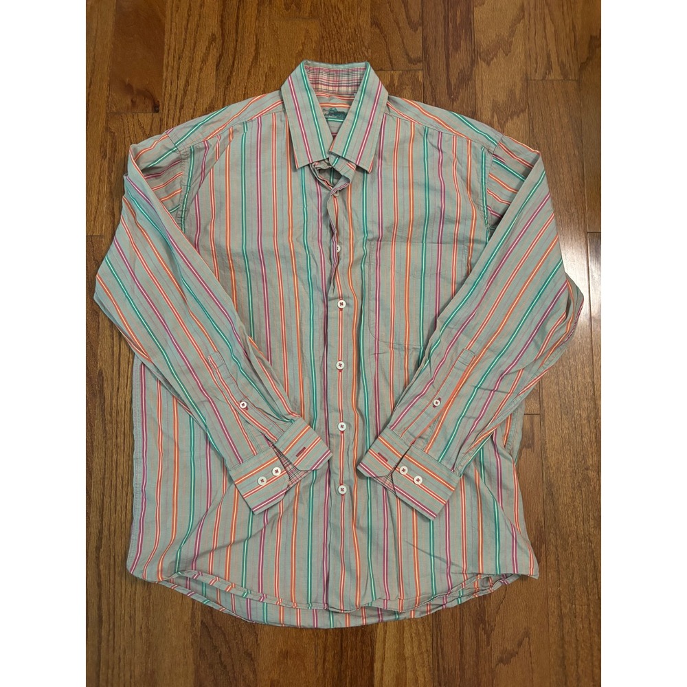 Alan Flusser Multicolored Shirt Size Medium